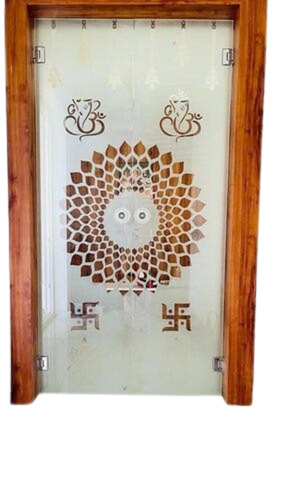 Printed Decorative Door Glass By Prakash Glass House