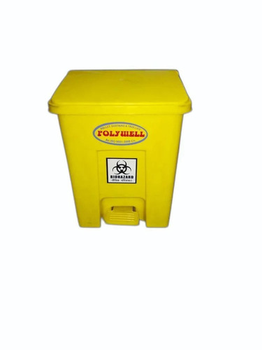 Yellow Bio Medical Waste Bin - Application: Housekeeping