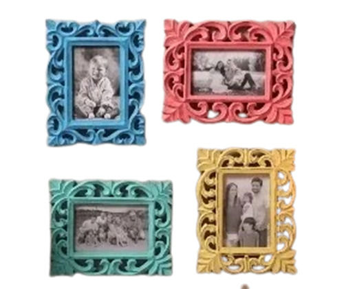 Wooden Carved Photo Frame - Finishing: Polishing