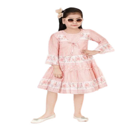 Kids Cotton Frock - Age Group: 8-10 Years