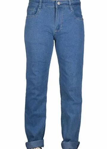 Mens Plain Blue Jeans - Age Group: >16 Years