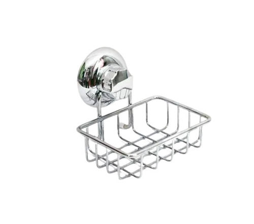 Plain Stainless Steel Soap Dish - Color: Silver