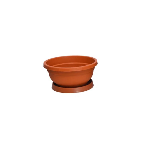 Plastic Round Decorative Plant Pot