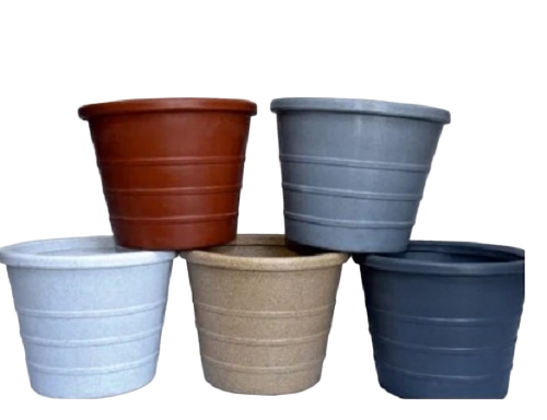 Roto Slant Round Plastic Pot - Color: Various Colors Are Available