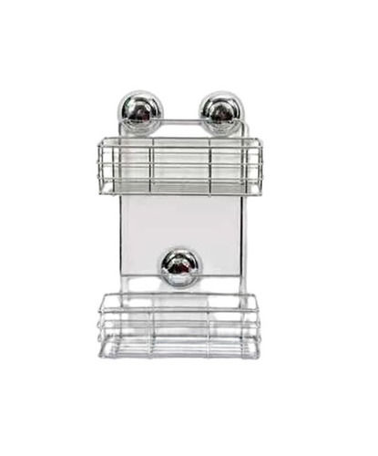 Shower Bathroom Caddy - Color: Silver