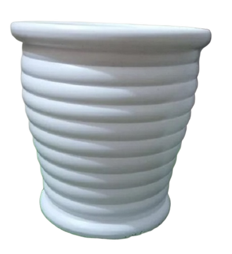 White Plastic Pot For Garden - Color: Various Colors Are Available