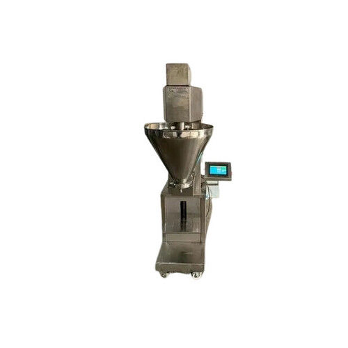 Automatic Ayurvedic Powder Filling Machine - Color: Silver