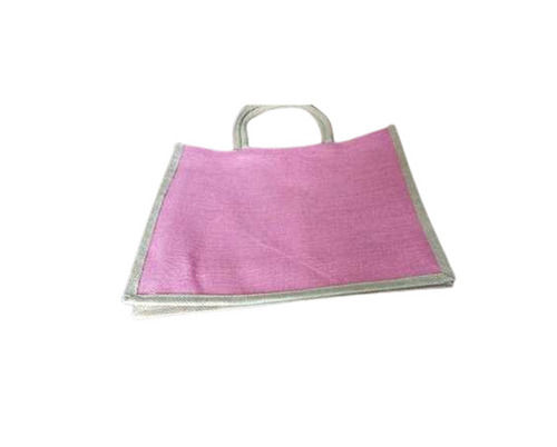 Jute Carry Bags - Color: Pink