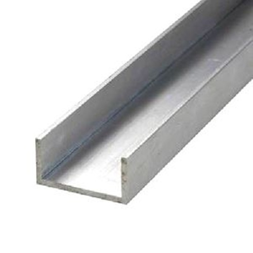 Aluminium Channel - Length Up to 5m, 20mm Thickness, Polished Silver Finish | Galvanized Surface Treatment, Good Strength, Angle Shape