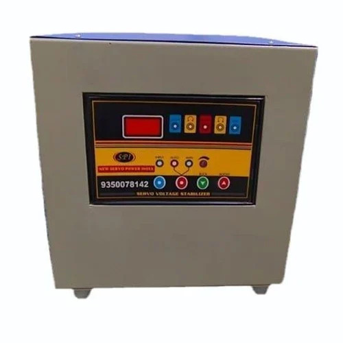 5 Kva Air Cooled Servo Voltage Stabilizer - Frequency (Mhz): 50 Hz Hertz (Hz)