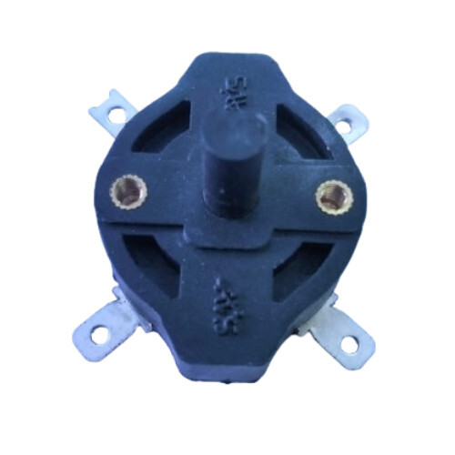 Rotary Switch for Fan Regulator - Plastic Material, Black Color, 220 Volt Max. Voltage | Adjustable Fan Speed Control, Easy Installation, Versatile Design