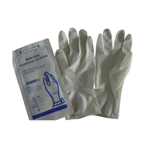 Surgical Gloves - Latex, Size: L/M/XL, Color: Ivory White | Medical Grade, Disposable, Slip Resistant, Great Grip, Skin-Friendly