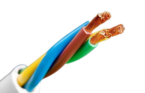 Power Cables - Copper Conductor, PVC Insulated & Jacketed, Multicolor | Durable Electric Power Source, Fine Finishing, Very Good Quality