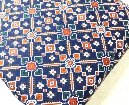 Cotton Running Fabrics - Color: Multi Color