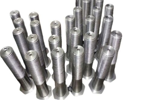 High Tensile Hot Forged Bolt - Silver, Galvanized Finish | High Strength, Durable, Corrosion Resistant, Precision Forging, Maximum Tensile Strength, Pack of 50