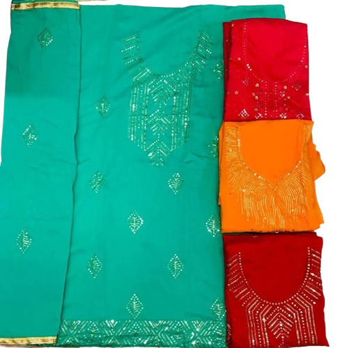 Ladies Cotton Churidar Suits - Color: All