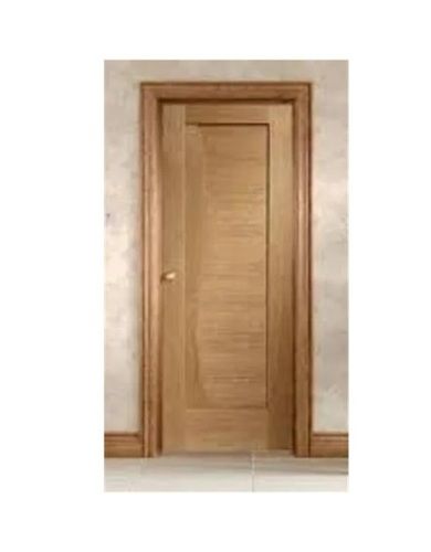 Wpc Solid Doors - Color: Brown