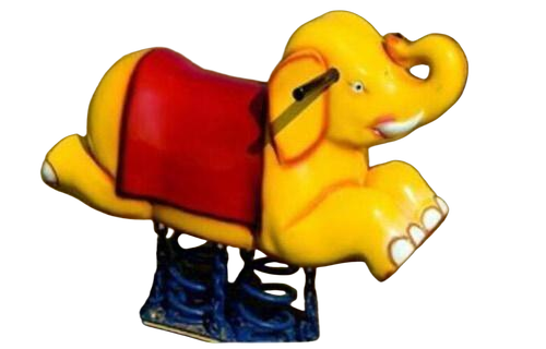 Playground Elephant Spring Rider - Material: Fibre