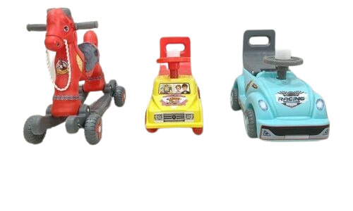 Plastic Toy Car - PVC Material, Customized Size, Multicolor Design | Durable, Fine Finished for Kids Playing