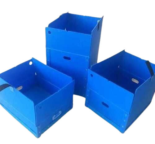 Polypropylene Box  - Color: Blue