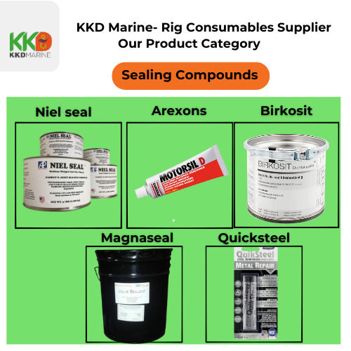 KKD Marine- Rig Consumables Supplier in India- Sealing Compounds