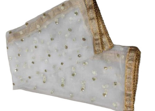Net Badi Pari Moti Dupatta - Color: All
