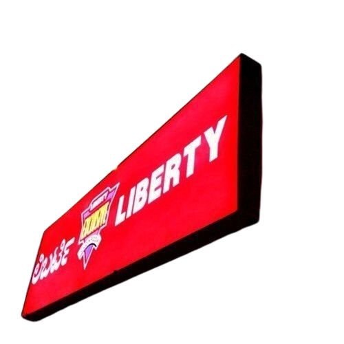 Aluminum Led Glow Sign Board - Application: Electri