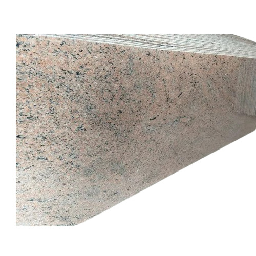 Chittoor Pink Granite Slab - 17mm Thickness, Polished Finish | Durable, Scratch Resistant, Ideal for Flooring and Countertops