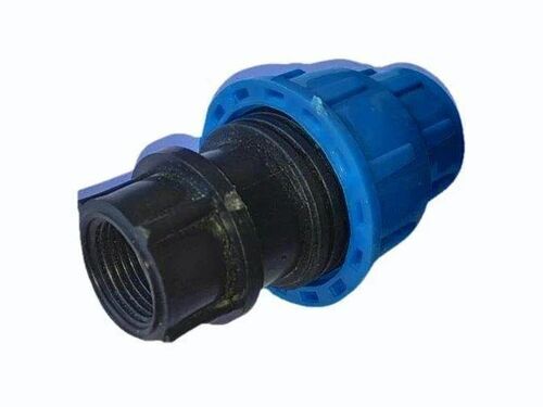 Female Threaded Adapter - Color: Blue & Black