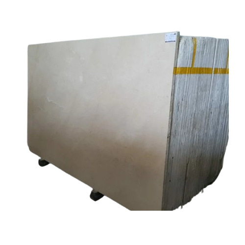 Beige Marble Slab - 16 Millimeter Thick, Polished Finish | Durable, High Strength, Scratch Resistant, Ideal for Flooring Applications