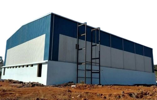 Rice Mill Prefabricated Factory Shed - Door Material: Sandwich Board