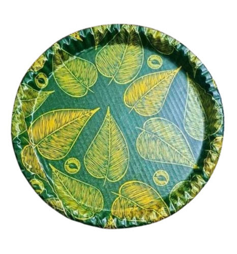 Biodegradable Plate - Color: Green