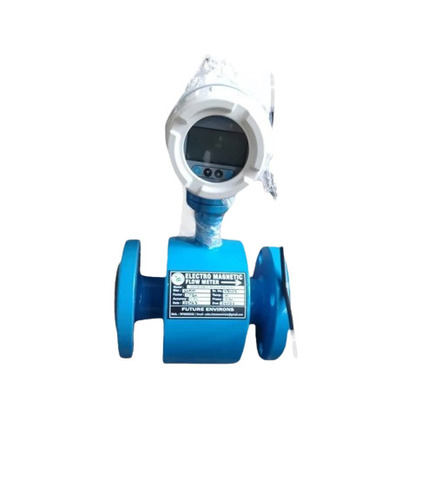 Cgwa Complied Digital Water Flow Meter - 50mm Size Blue Color | Telemetry Connection 1 Year Calibration Certificate +/- 1% Accuracy Cloud Subscription Included