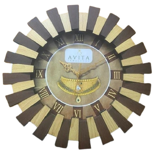 Promotional Corporate Wall Clock - Various Sizes Available Round Shape in Various Colors Low Price and Easy to Clean