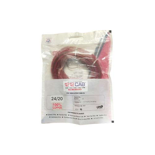 1212 Cab Copper Bc Bc Transparent Speaker Wires - Insulation Material: Fr Pvc