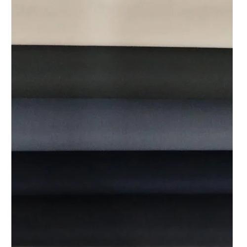 T400 Twill WR Fabric - Cotton Stripes, 150 cm Length , Multi-Color Washable Plain Pattern for Coats and Jackets