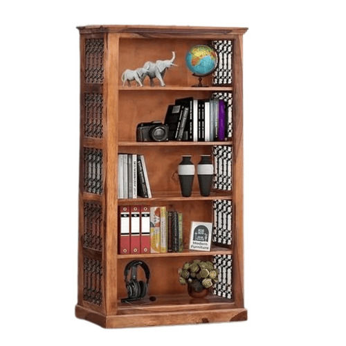 Wooden Bookcase - Application: Drawing Room