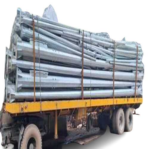 High Mast Pole - Steel, 100 Feet Galvanized | Premium Quality, Optimum Performance