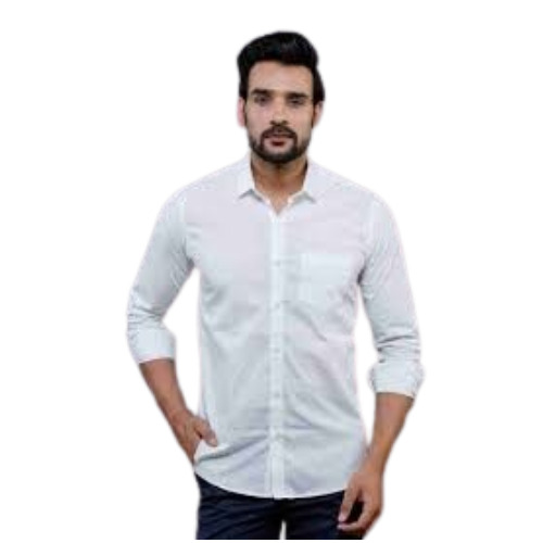 Mens Cotton Shirts - Full Sleeves, Classic Collar, Machine Washable | Anti Shrink, Skin Friendly, Elegant Look, Breathable, No Fade