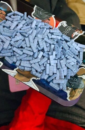 alprazolam xanax B707 Blue Bars