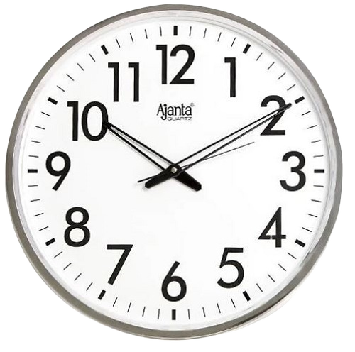 Analog Wall Clock - Round Shape, Various Sizes Available | Easy to Clean, Tested for Quality Standards, Delivered On Time