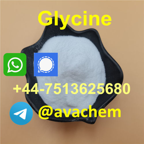 Glycine powder 56-40-6 price,Whatsapp/Singal:+44-7513625680,Telegram:@avachem    