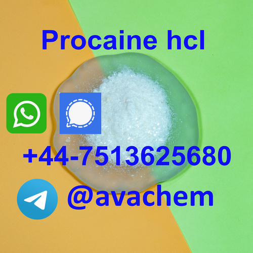 Procaine hcl procaine crystal procaine supplier,Whatsapp/Singal:+44-7513625680,Telegram:@avachem  