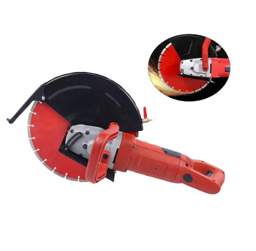 Concrete Cutting Machine - Color: Red