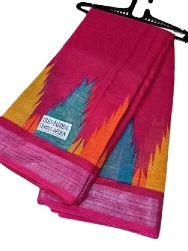 Soft Cotton Saree - Color: Multiple