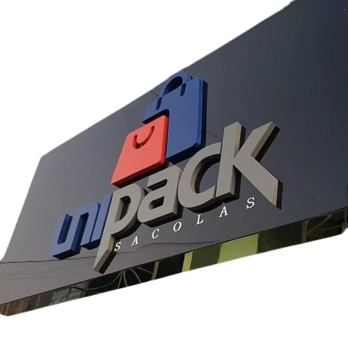 Acrylic Sign Board - New Multicolor Rectangular Design | Very Good Quality, Waterproof for Outdoor Use