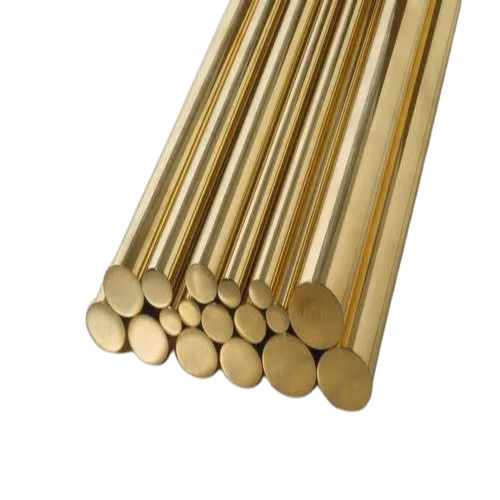 Aluminium Bronze Rod - Color: Golden