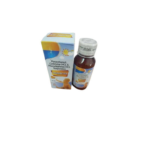 Paracetamol Cetirizine HCL & Phenylephirine HCL Syrup 60ml