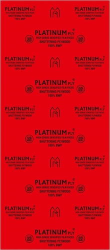 Platinum Ply Highly Densified Film Faced Shuttering Plywood - Core Material: Harwood