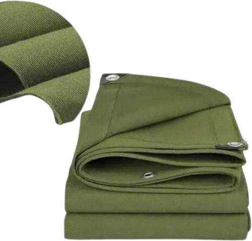 Cotton Canvas Olive Green Tarpaulin